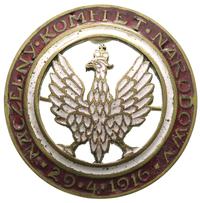 Pamiątkowa odznaka Zjazd Powiatowych Komitetów N