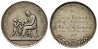 Medal chrzcielny 19 lutego roku 1849, sygnowany 