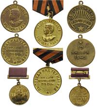 zestaw 4 medali, Za Oswobodzenie Warszawy, Za Zw