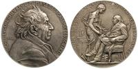 Michel Eugene Chevreul, medal sygnowany O. Roty,
