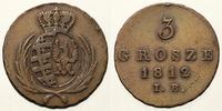 3 grosze 1812 I.B., Warszawa