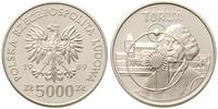 5.000 złotych 1989, Toruń - Mikołaj Kopernik, sr