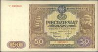 50 złotych 15.05.1946, seria F, Miłczak 128a