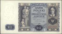 20 złotych 11.11.1936, seria AG, minimalnie zagi