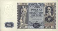 20 złotych 11.11.1936, seria AG, niewielkie zała