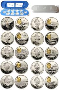 zestaw monet srebrnych, zestaw 10 monet srebrnyc