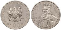 100 złotych 1987, PRÓBA-NIKIEL Kazimierz III Wie