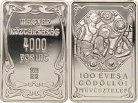 4.000 forintów 2001, 100-lecie Gödöllo Art Colon