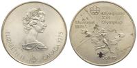 5 dolarów 1975, XXI Olimpiada w Montrealu - Rzut