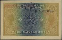 1/2 marki polskiej 9.12.1916, 'Generał', seria B