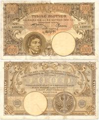 1.000 złotych 28.02.1919, seria A, rzadkie, Miłc
