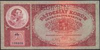 50 koron 1.10.1929, perforacja SPECIMEN pięknie 
