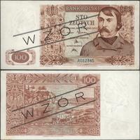 100 złotych 15.08.1939, WZÓR seria A 012345, w d