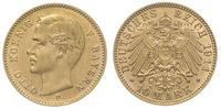 10 marek 1911 / D, Monachium, złoto 3.97 g, Jaeg