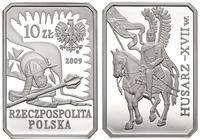 10 złotych 2009, Husarz - XVII w., moneta w idea