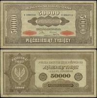 50.000 marek polskich 10.10.1922, seria Y, złożo