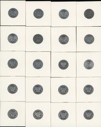 Polska, zestaw monet 20 groszy, 1965-1985