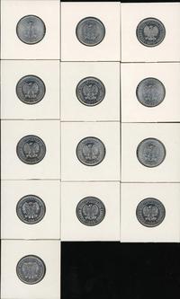 Polska, zestaw monet 50 groszy, 1973-1987
