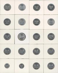 Polska, zestaw monet 1 złoty, 1973-1990