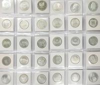 Polska, zestaw monet srebrnych, 1966-1988