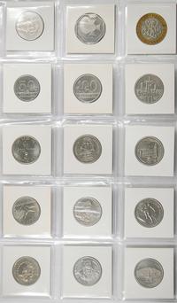 Polska, zestaw monet miedzioniklowych, 1990-1994