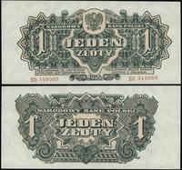 1 złoty 1944, "obowiązkowym", seria EO 349080, M