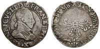 1/2 franka 1587 / E, Tours, srebro 7.00 g, Duple