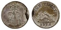 2 grosze srebrne (półzłotek) próbne 1771, moneta