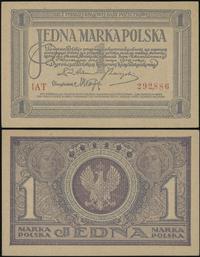 1 marka polska 17.05.1919, seria IAT 292886, Mił