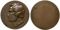 medal jednostronny z 1908 roku z sygnaturą - Lew