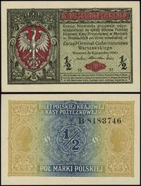 1/2 marki polskiej 9.12.1916, "Generał, seria B 