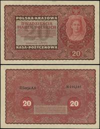20 marek polskich 23.08.1919, seria II-AA 496401