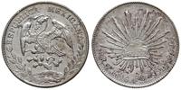 8 reali 1896, Zacatecas, srebro 27.14 g