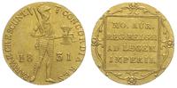 dukat 1831, Utrecht, złoto 3.39 g, Fr. 332