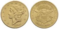 20 dolarów 1858/S, San Francisco, złoto 33.43 g