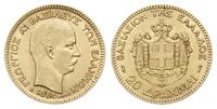 20 drachm 1884, Paryż, złoto 6.42 g, Fr. 18
