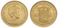 10 guldenów 1917, Utrecht, złoto 6.71 g