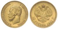 10 rubli 1911, Petersburg, złoto 8.58 g, Kazakov