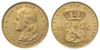 10 guldenów 1897, Utrecht, złoto 6.72 g, rzadszy