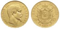 50 franków 1857/A, Paryż, złoto 16.04 g, Gadoury
