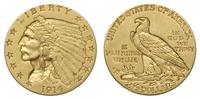 2 1/2 dolara 1914, Filadelfia, złoto 4.18 g