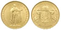 20 koron 1898, Kremnica, złoto 6.76 g, Fr. 250
