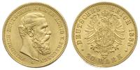 20 marek 1888/A, Berlin, złoto 7.95 g, bardzo ła