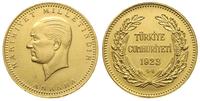 500 kurusz 1923/44 (1967), Kemal Ataturk, złoto 