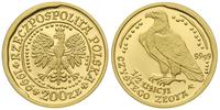 200 złotych 1996, Warszawa, Orzeł bielik, złoto 