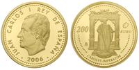 200 euro 2006, złoto '999.9' 13.60 g, wybite ste