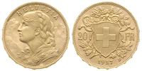 20 franków 1927/B, Berno, złoto 6.44 g