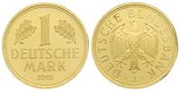 1 marka 2001 / J, Hamburg, złoto "999.9" 11.99 g