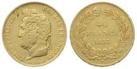 40 franków 1835/A, Paryż, złoto 12.81 g