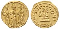 solidus 639-641, Aw: Ukoronowane postacie cesarz